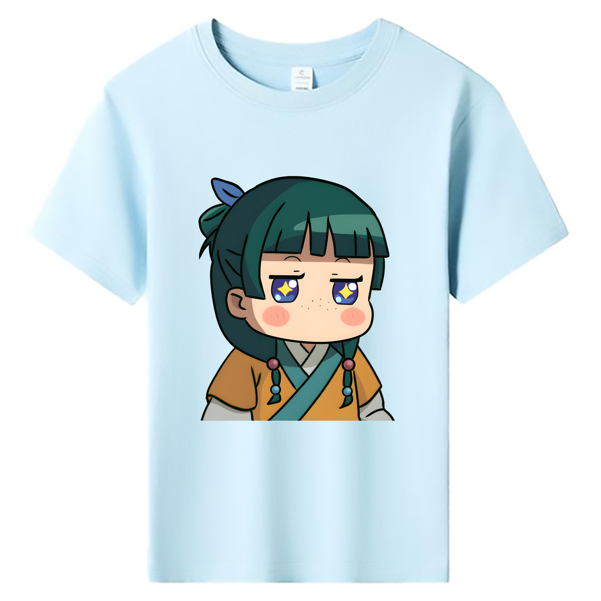 （画像用） 薬屋のひとりごと The Apothecary Diaries 綿100％キッズTシャツ（フロントプリント）